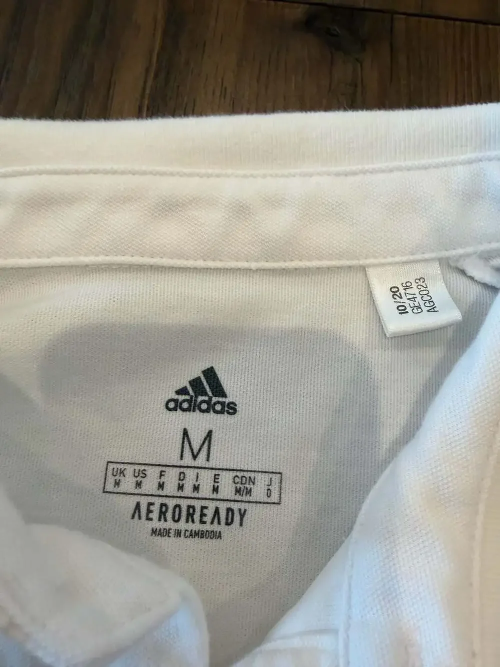 Adidas Celtic FC 2020-21 Aeroready Training Polo Shirt White Size M
